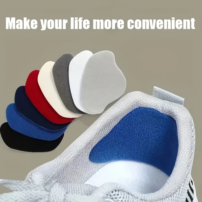 Sneaker Care - 6 Stück Sneaker-Fersen-Reparatur-Patches, verschleißfeste Schuhfersenschutz-Aufkleber zur