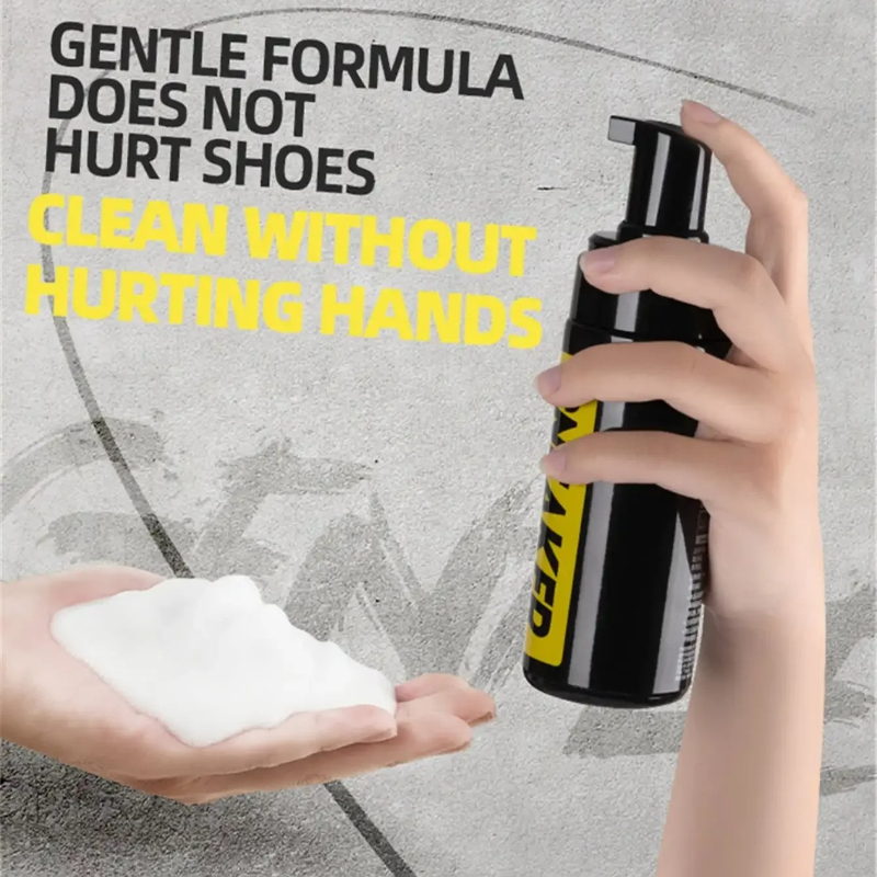 Sneaker Care - Sportschuh-Schaum-Reinigungsset, Trockenreinigungsspray für Leder, Wildleder, Nubuk,