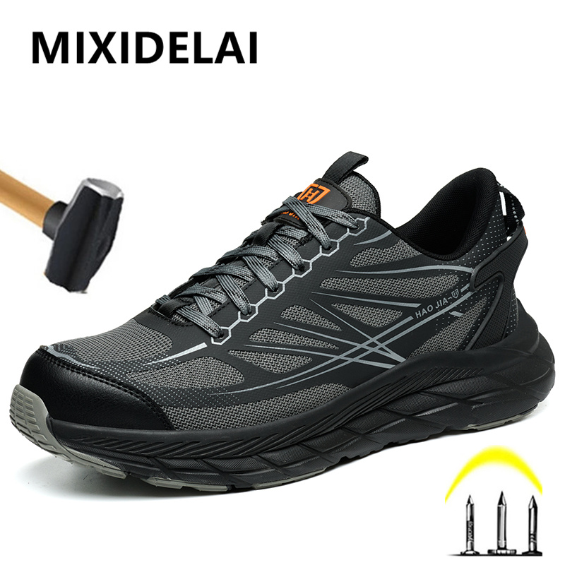 Sneaker Care - Modische Arbeitssneaker, Stahlkappenschuhe, Sicherheitsstiefel, Schutzschuhe, pannensichere,